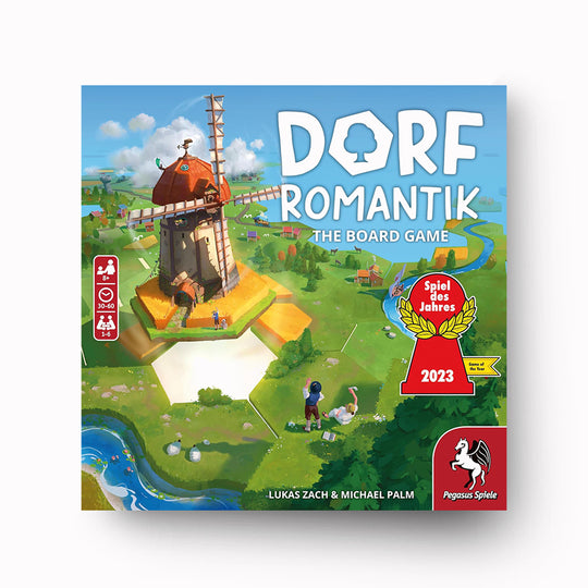 Dorfromantik is a co-operative tile laying board game for 1-6 players based on the award winning indie video game of the same name. The game has a zen-like uncompetitive playing style that is really simple to pick up, so great for families and anyone that does not like the competitive nature of gaming.