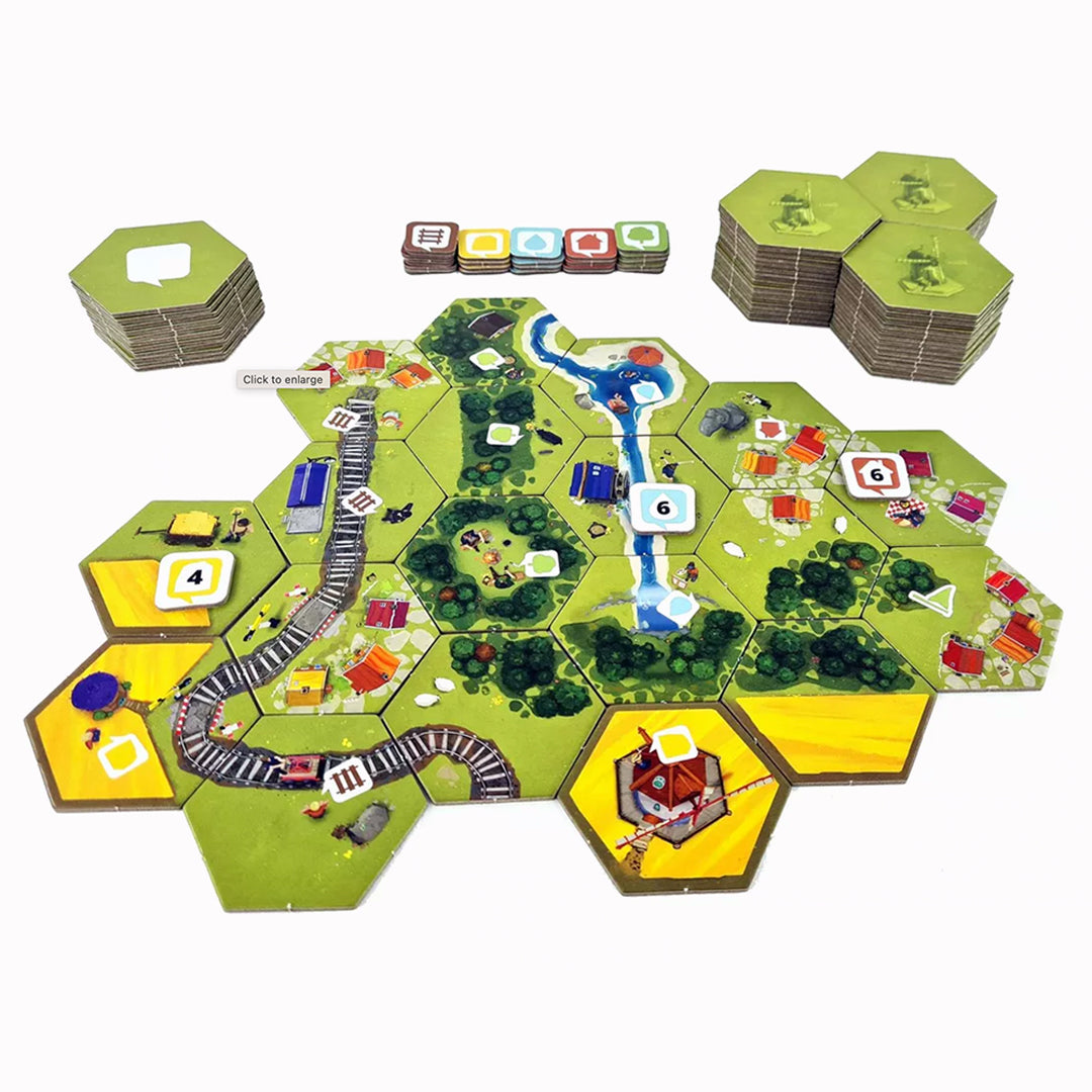 Dorfromantik | Co-Op Tile Laying Board Game