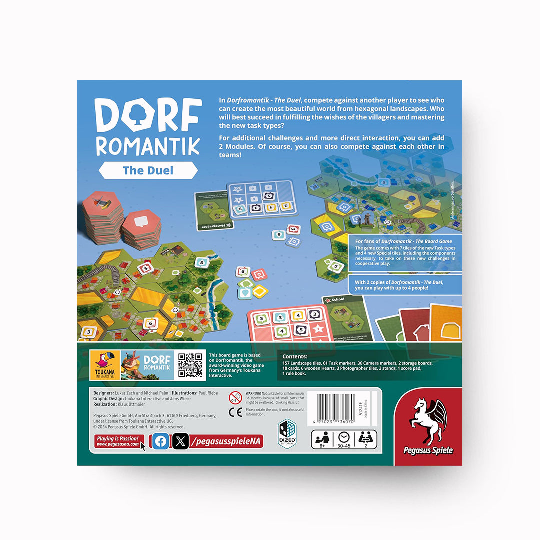 Dorfromantik Duel | Tile Laying Board Game