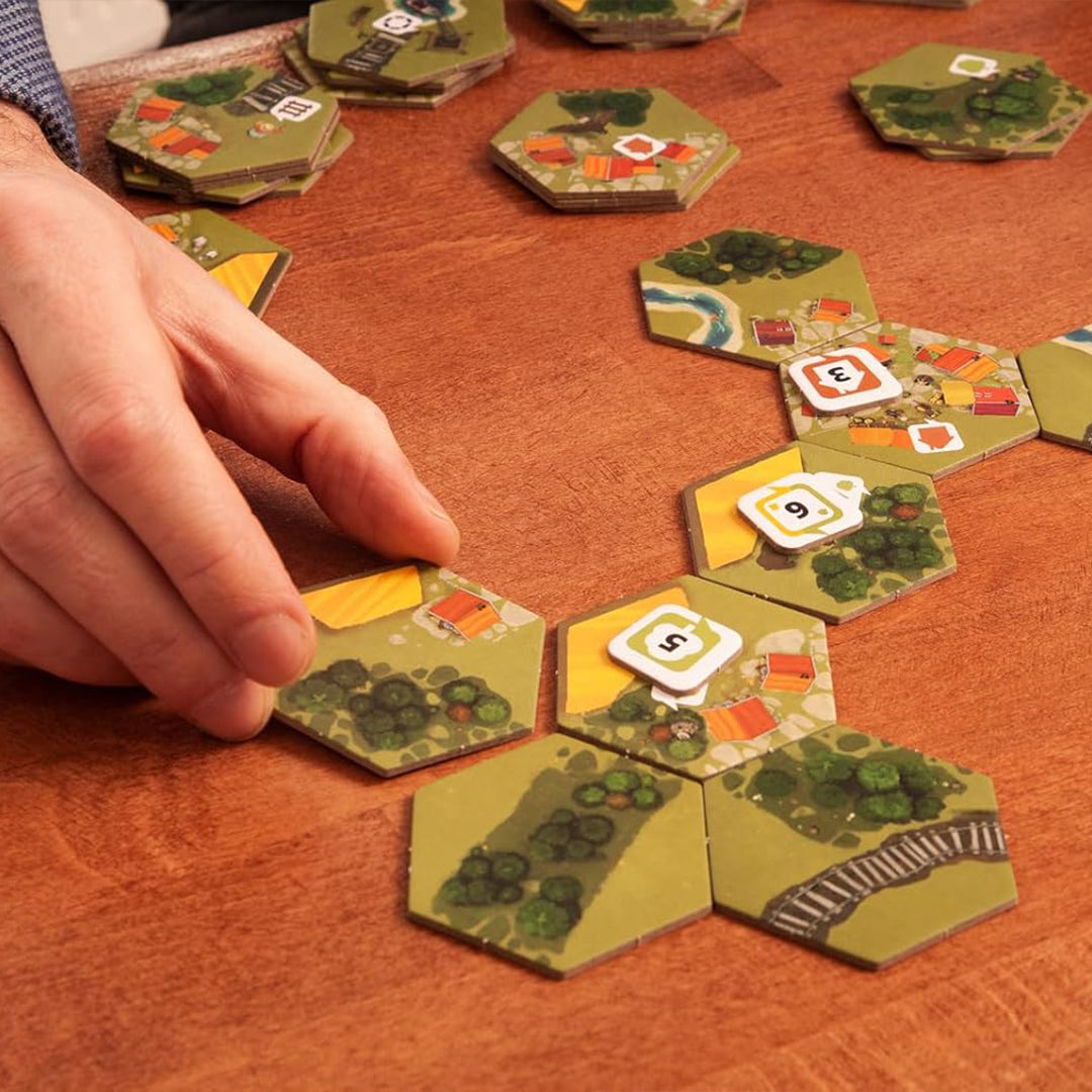 Dorfromantik Duel | Tile Laying Board Game