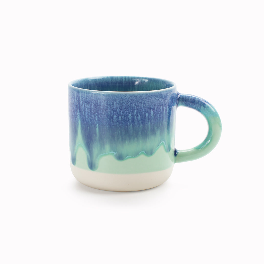 Chug Mug | Ceramic Drip Glazed Mug | Colours