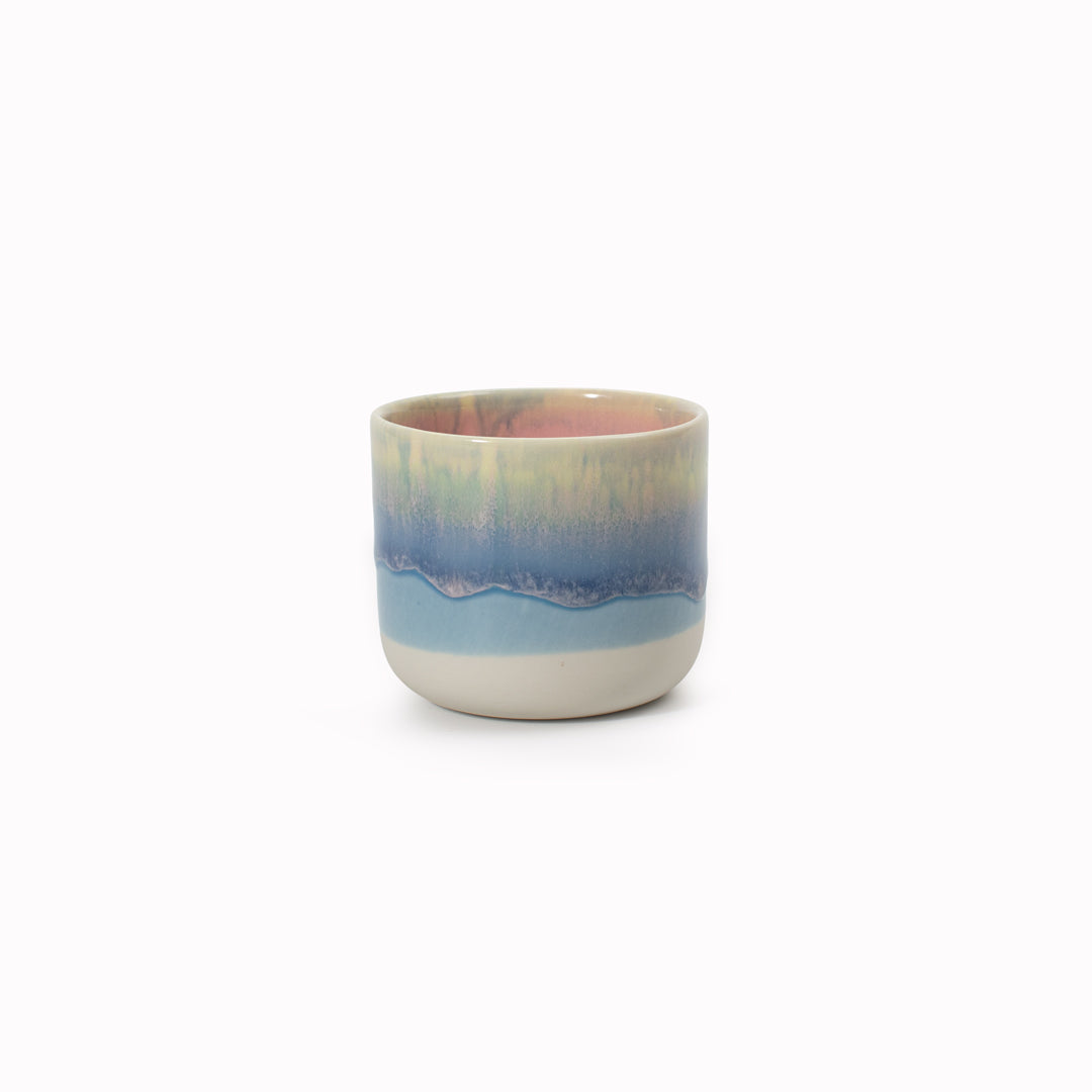 The Dreamboat Sip Cup - Danish/Japanese mix up with this thick glazed, hand made ceramic small beaker from Studio Arhoj's Tokyo Series.