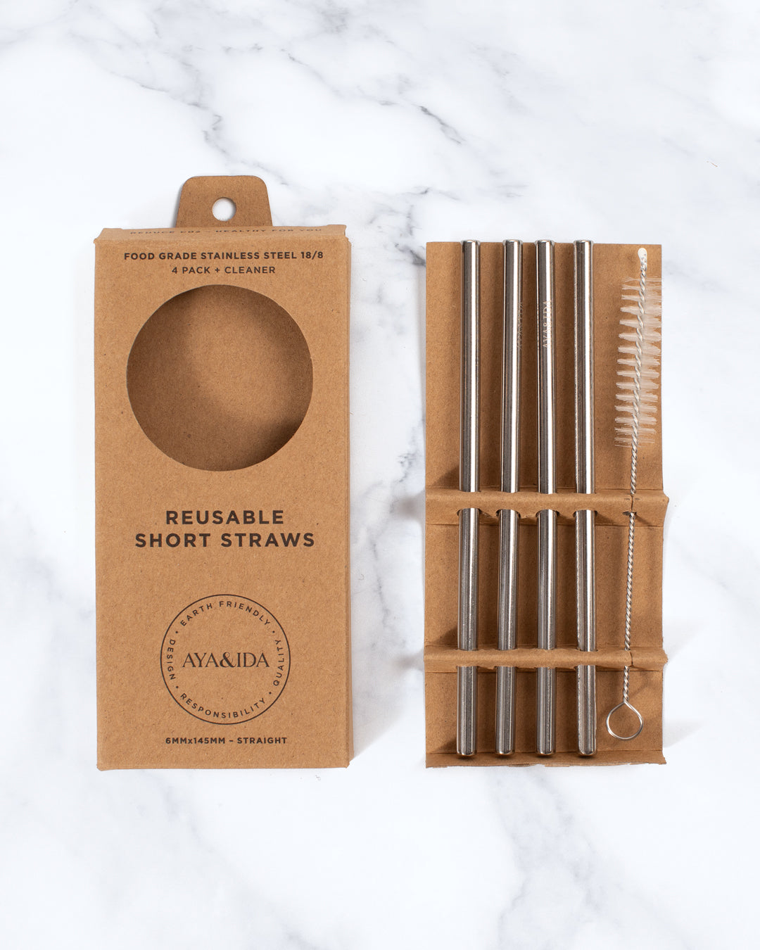 A sustainable response to disposable straws that adds a touch of luxury! Eco-friendly, practical and stylish!
