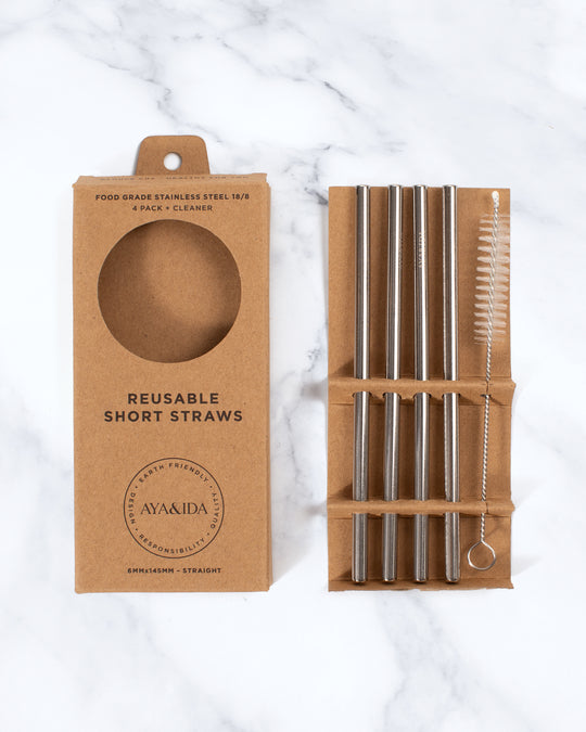 A sustainable response to disposable straws that adds a touch of luxury! Eco-friendly, practical and stylish!