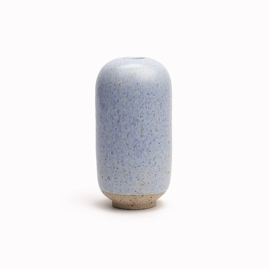 Yuki Mini Hand-thrown Vase | Dusty Blue