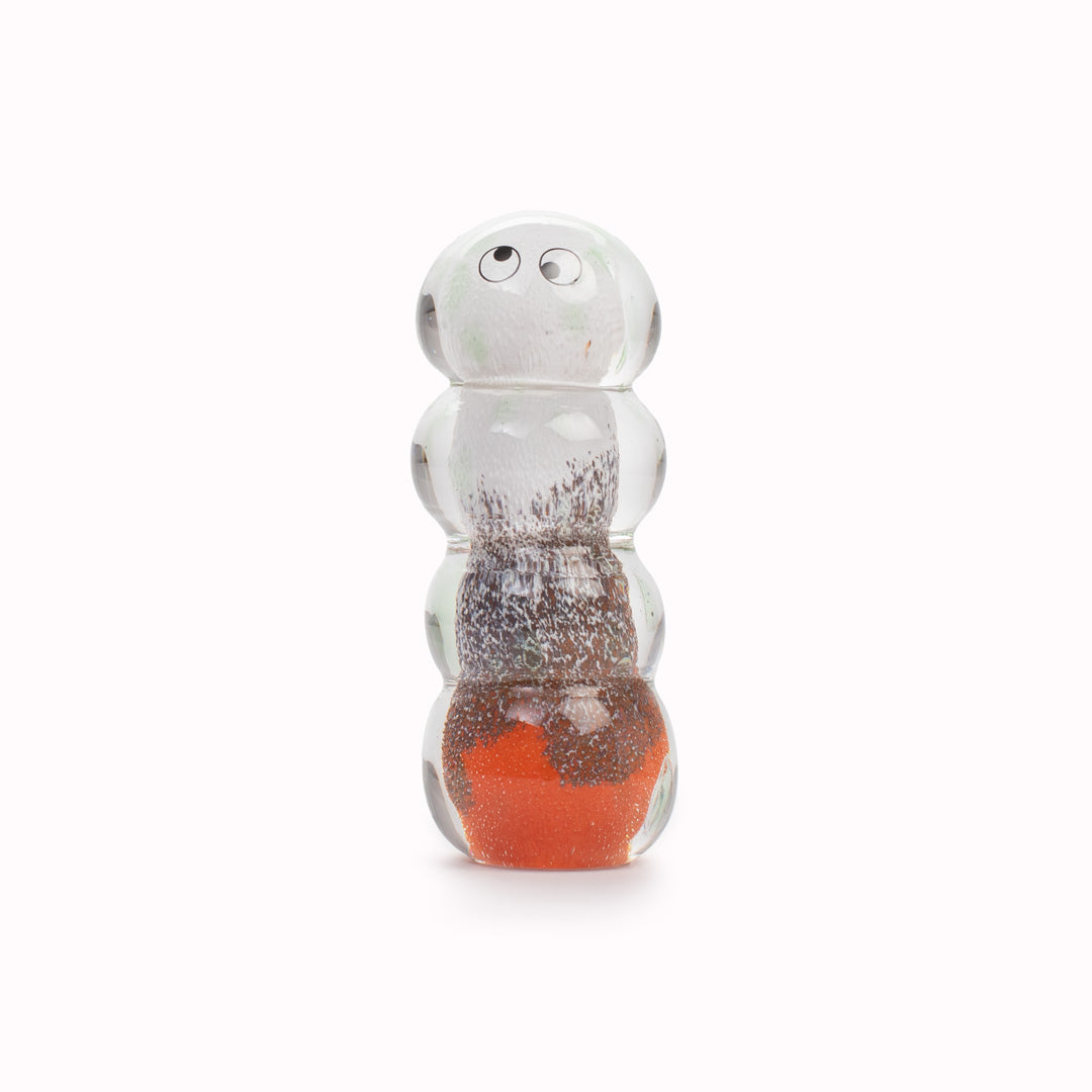 Meet the newest additions to the Studio Arhoj family of colourful characters - a personality laden decorative glass 'Crystal Blob' figurine! Think of these as cousins to Anders Arhoj's ceramic creations. Inspired by Japanese ceramics but with a Scandinavian twist.