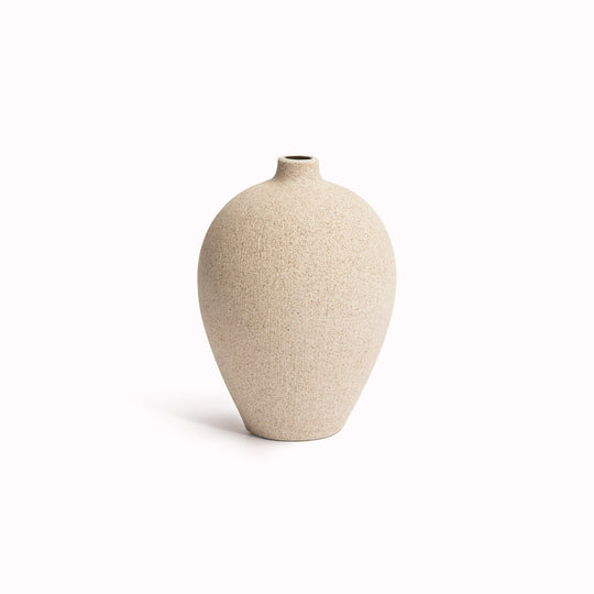 Ebba Vase | Sand Light Medium | H. 11cm