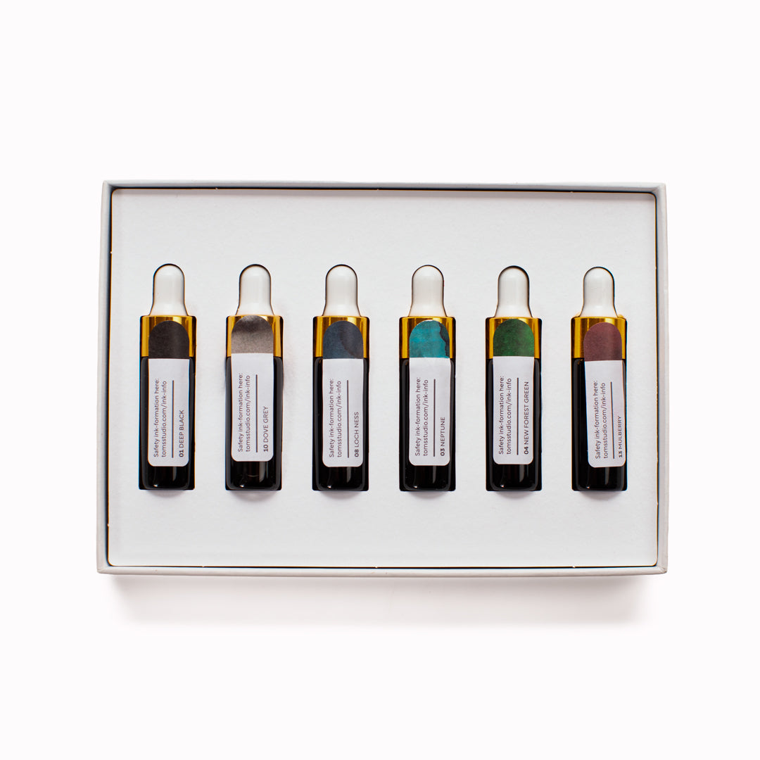 Inject a burst of personality into every page with the Jewel Mini Ink Collection. Designed for those who find standard blue and black a bit too ordinary