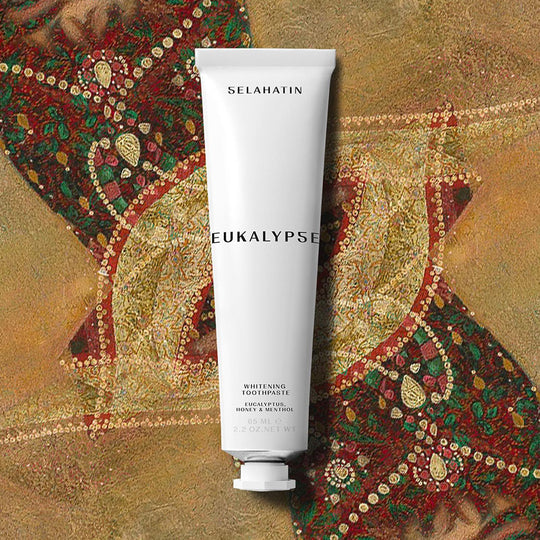 Eukalypse is a premium whitening toothpaste from luxury oral care brand, Selahatin, with tasting notes of Honey, Pine, Eucalyptus, Cardamom, Peppermint &amp; Menthol.