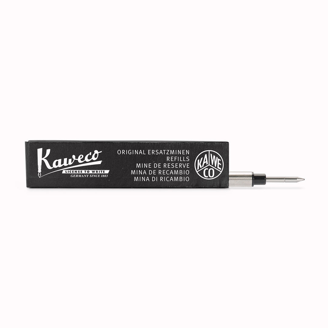Single refill for use with Kaweco Rollerball Perkeo pens.  Famed for their pocket-sized rollerballs and mechanical pencils, Kaweco have been designing and manufacturing precision writing implements since 1889.