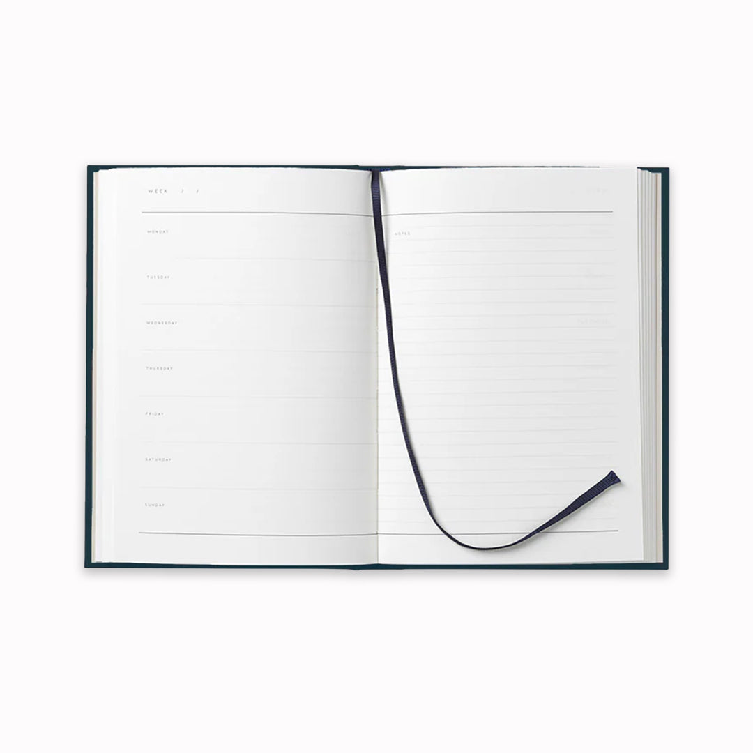 Even Weekly Planner | Undated | B6 | Dark Blue