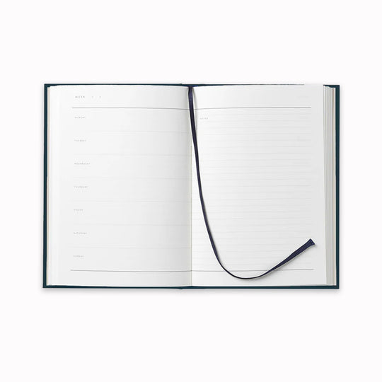Even Weekly Planner | Undated | B6 | Dark Blue