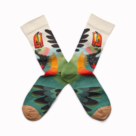 Eventail | Toucan | Egyptian Cotton Socks