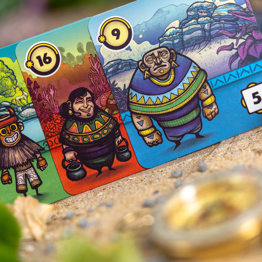 Faraway Card Game  | Welcome to Alula, a mysterious continent with ever-changing geography, shaped after the rhythm of the seasons. Beyond the Sea of Mists lies the mysterious continent of Alula. Roam across the land in search of its secrets, meet its inhabitants and list its wonders in order to gain more fame than your opponents.