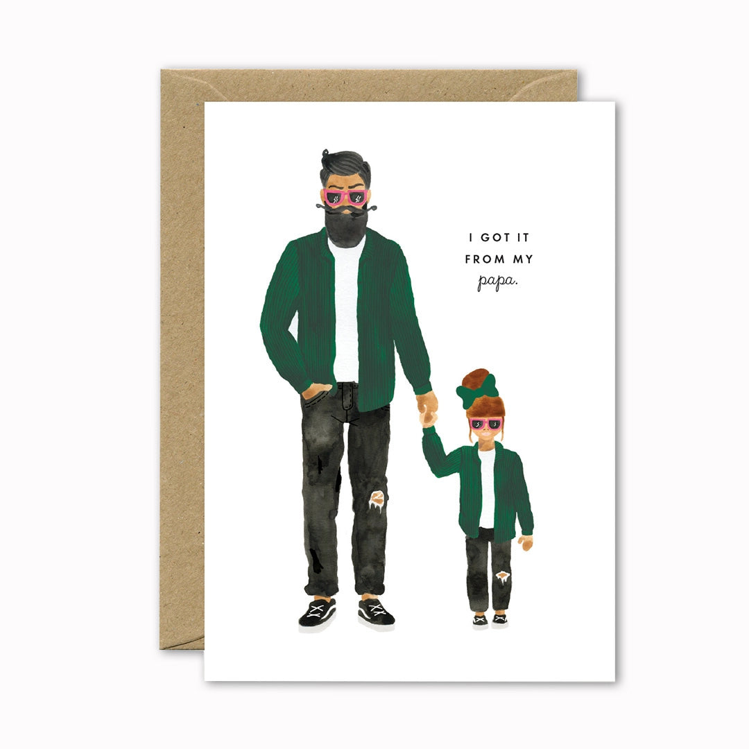 Fathers Day Card available from USTUDIO