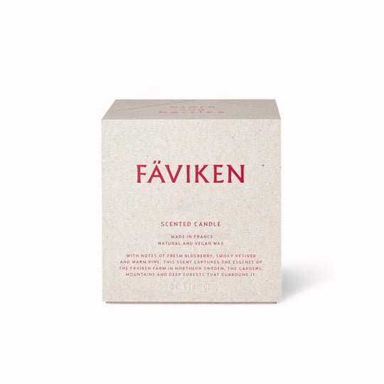 Inspired by the legendary Fäviken farm and its surrounding deep forests, this candle evokes the crisp air, rich gardens and shaded trees of the Scandinavian wilderness.