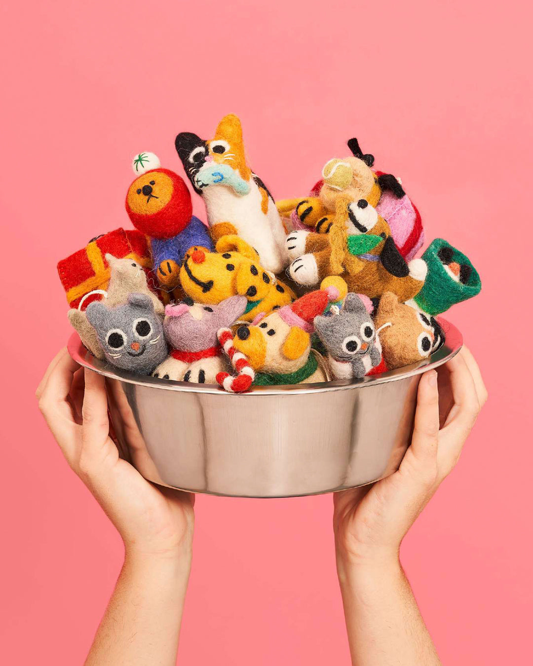 These decorations are made from high-quality felt and come in a variety of shapes and sizes, They are perfect for hanging on your tree&nbsp;or elsewhere in your home.