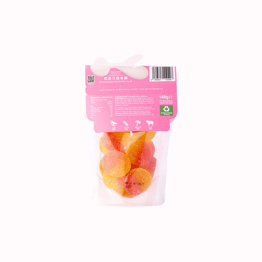 Fizzy Peaches | Fruit Gum Sweets | 148g