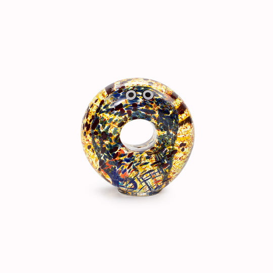 Crystal Blob | Glass Figurine | Donut