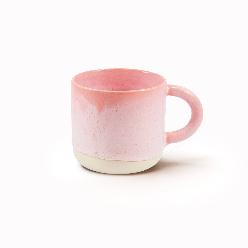 Chug Mug | Ceramic Drip Glazed Mug | Pastel Shades