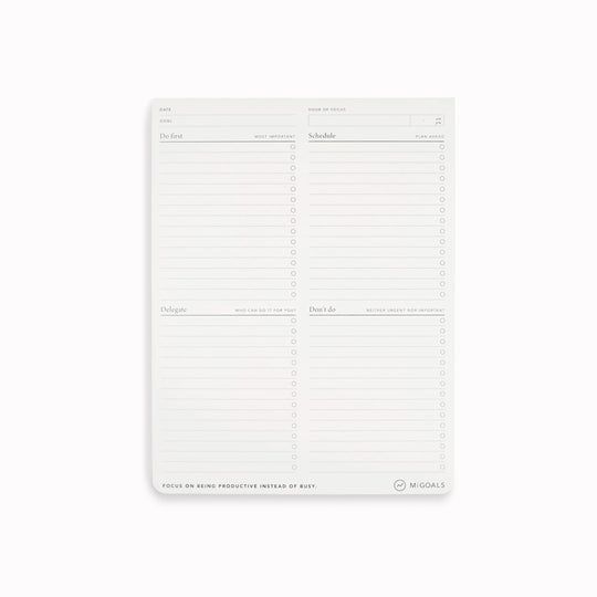 Productivity Desk Planner | Focus | B5