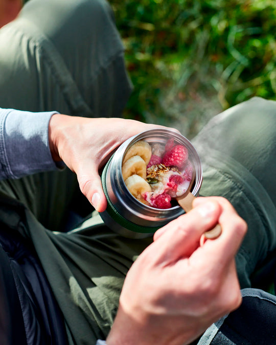 Insulated Leak Proof Food Flask | Olive