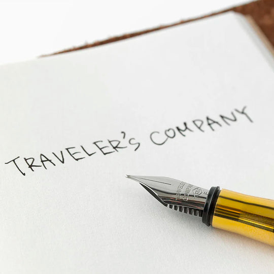 The untreated brass body will gradually develop a unique patina, picking up marks and tone from regular use.