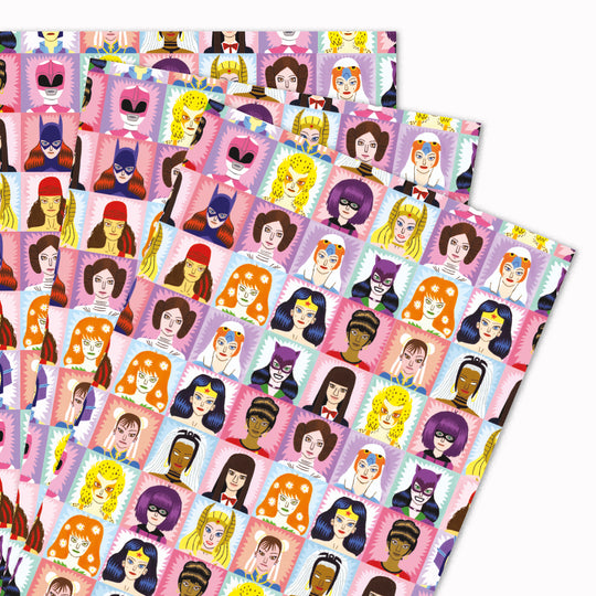 Heroines / Villains | Gift Wrap