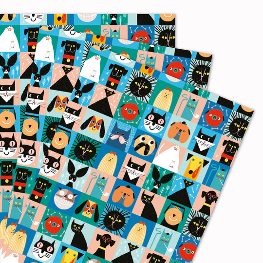 Cats and Dogs | Gift Wrap