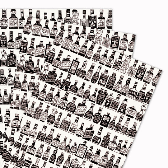 109 Bottles | Gift Wrap Single Sheet | 50x70cm