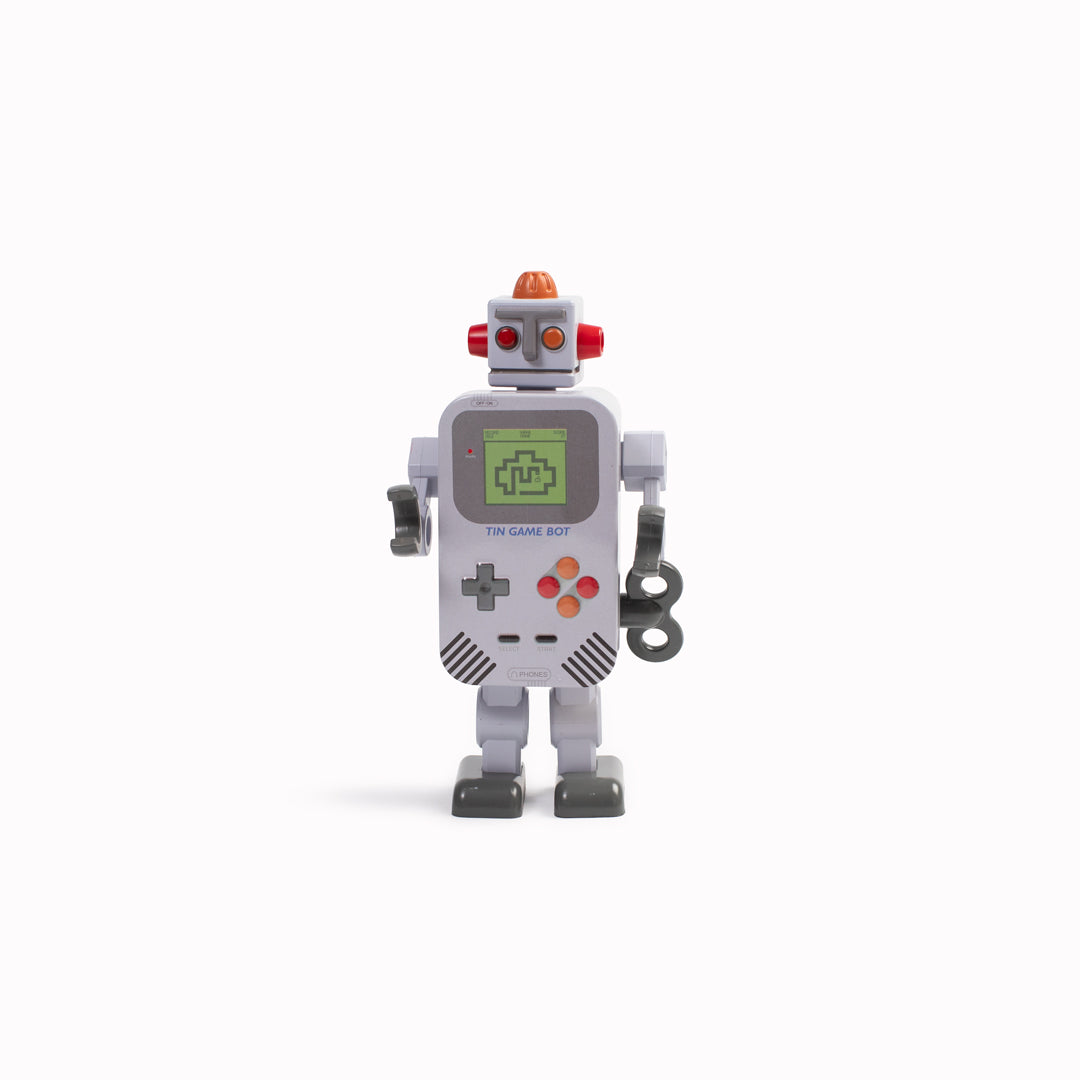 Each one is themed with Game Bot based on a retro handheld gaming console.