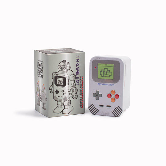 Each one is themed with Game Bot based on a retro handheld gaming console.