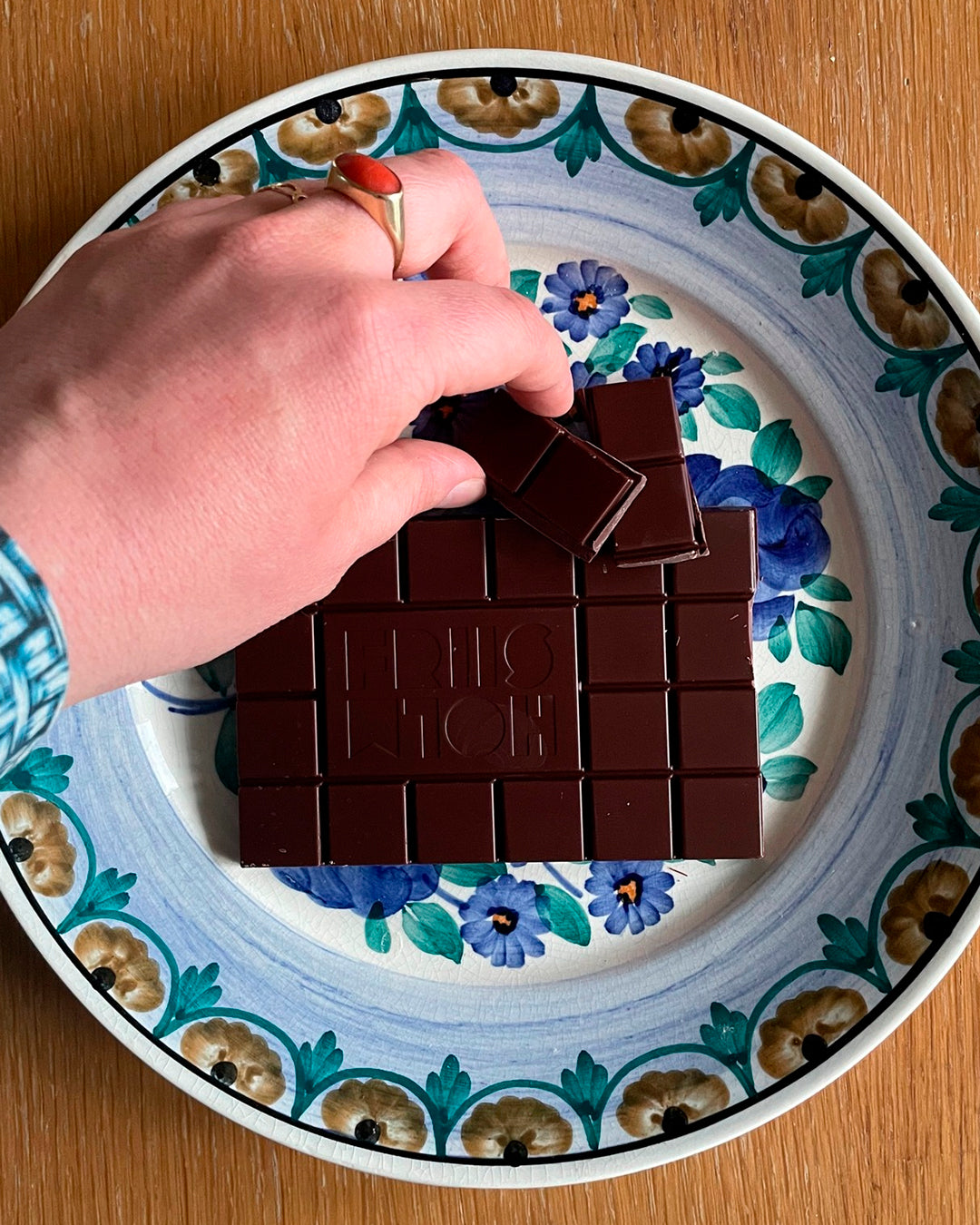 Friis-Holm Chokolade is a Danish bean-to-bar chocolate maker known for producing small-batch chocolate with a strong focus on cacao genetics, sourcing transparency, and flavour precision.