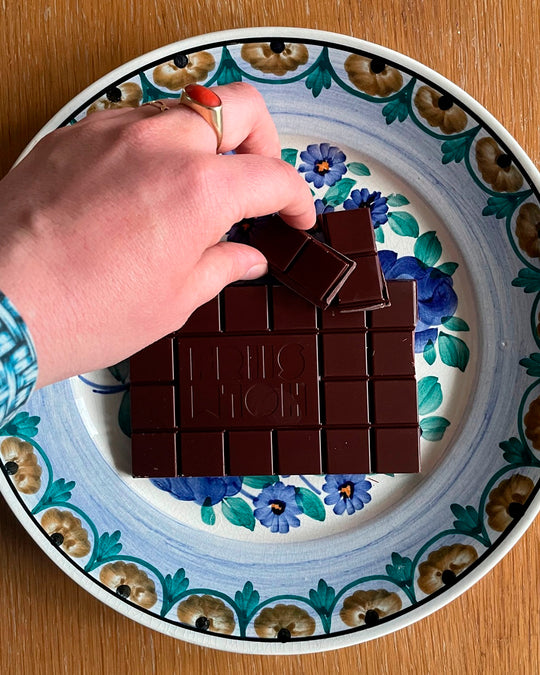 Friis-Holm Chokolade is a Danish bean-to-bar chocolate maker known for producing small-batch chocolate with a strong focus on cacao genetics, sourcing transparency, and flavour precision.