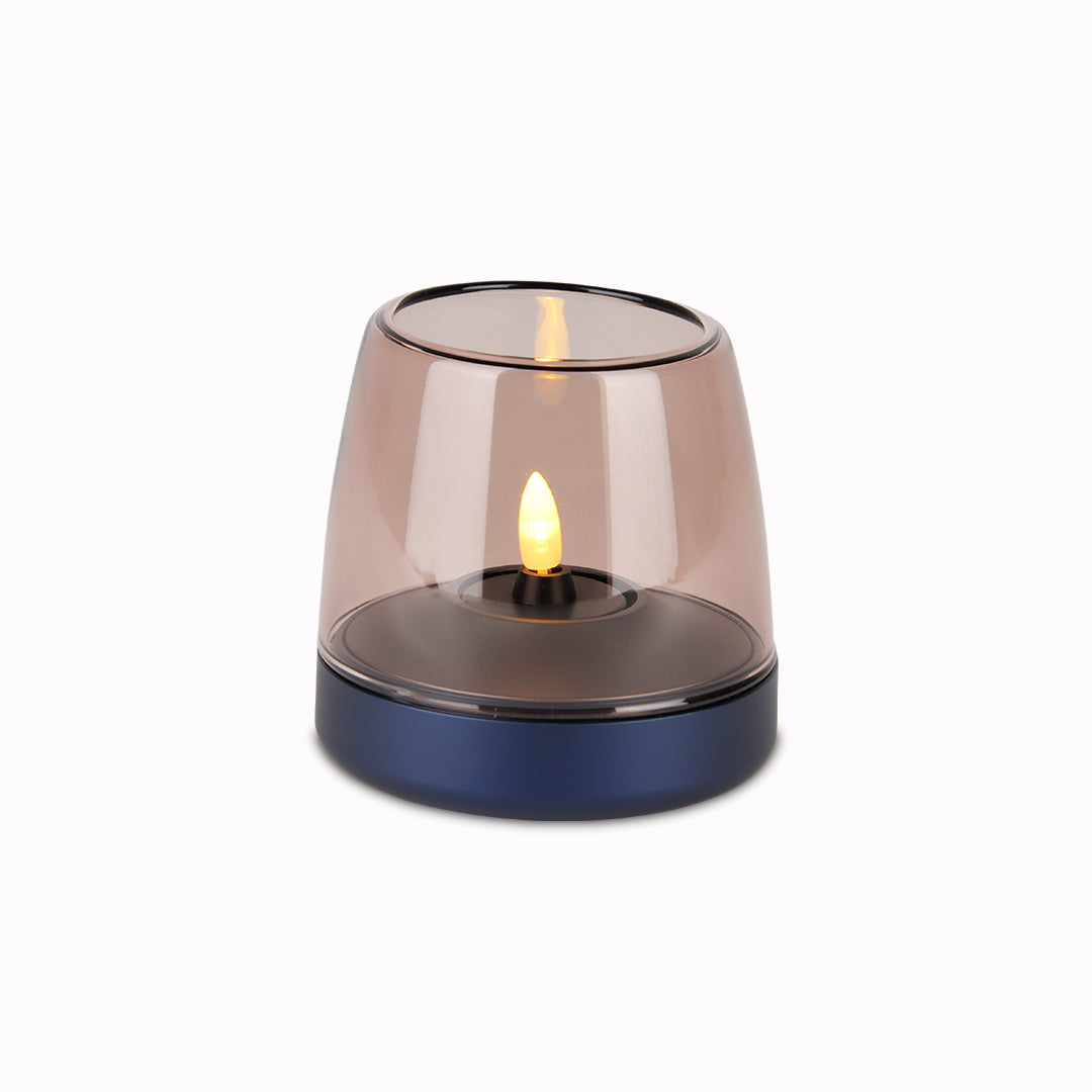 The Glow range of LED candle holders from Kooduu allows you to create the ambience of a lit candle but without the worry of a naked flame.