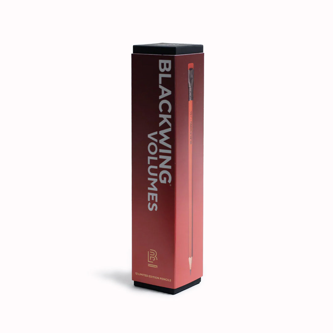 Box Front - The Blackwing Vol. 746 pencil in 'International Orange' is inspired by the orange colour of the iconic San Francisco Golden Gate Bridge.