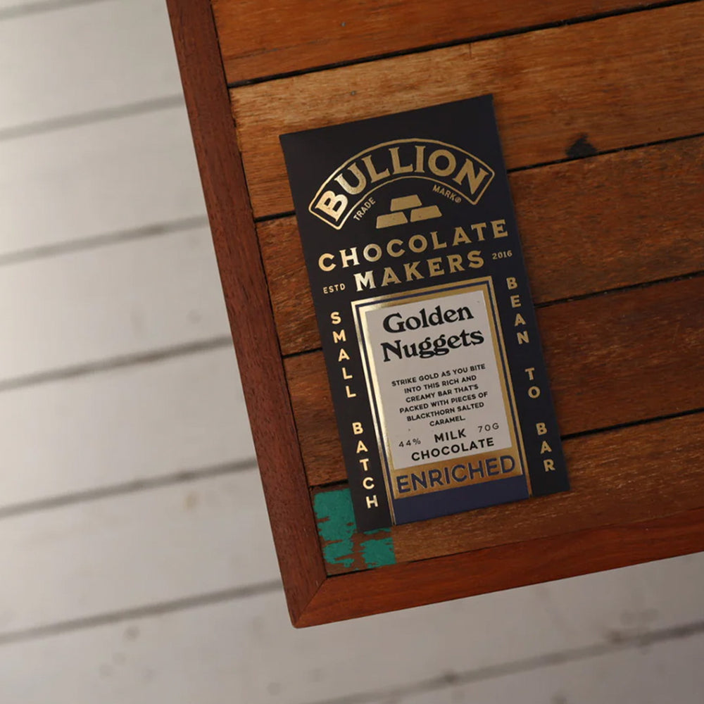 On Table - Golden Nuggets 70g chocolate bar