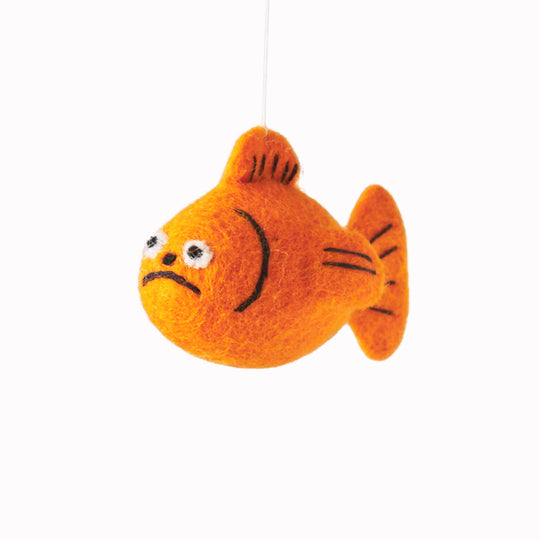 Goldfish | Felted Christmas Tree Decoration