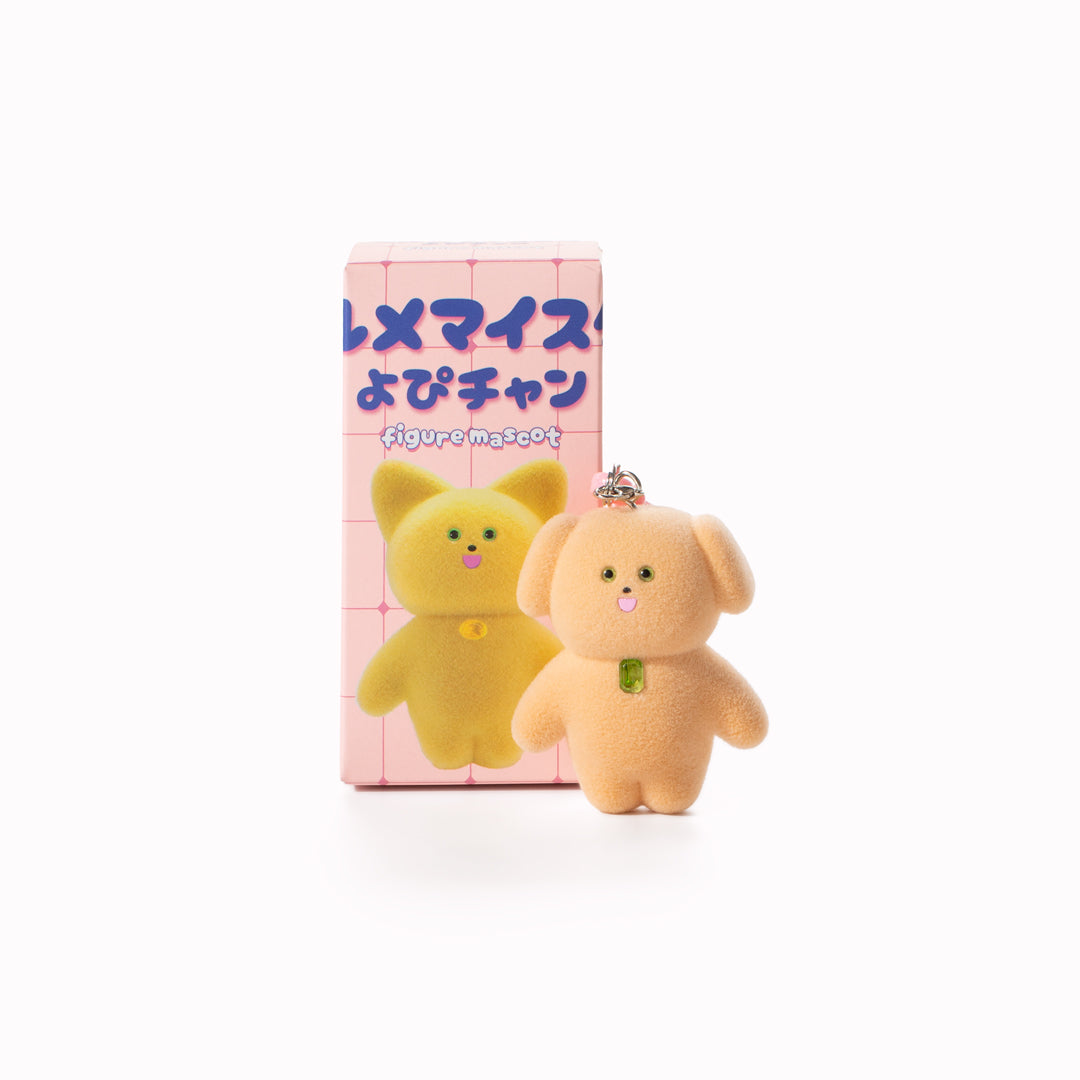 There are 4 designs, with the premise that little Yopi-chan transforms into different foods: Tamagoyaki, Mitarashi Dango, Apple and Marshmallow.&nbsp;