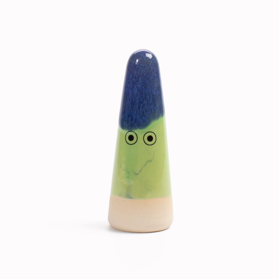 Ghost | Ceramic Figurine | Green Hues