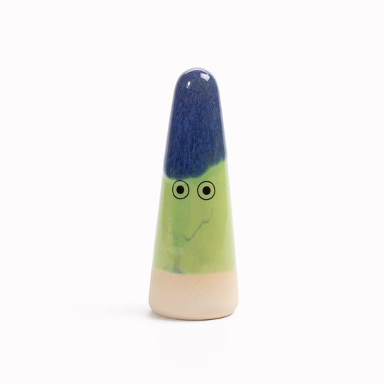 Ghost | Ceramic Figurine | Green Hues