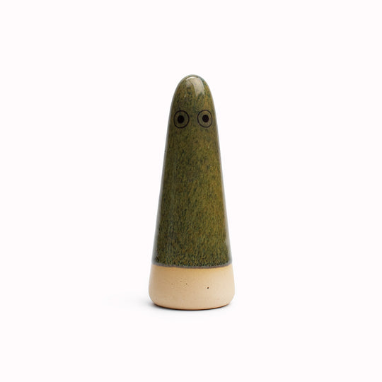 Meet the iconic hand glazed, ceramic Ghost - a personality laden decorative object from Studio Arhoj!