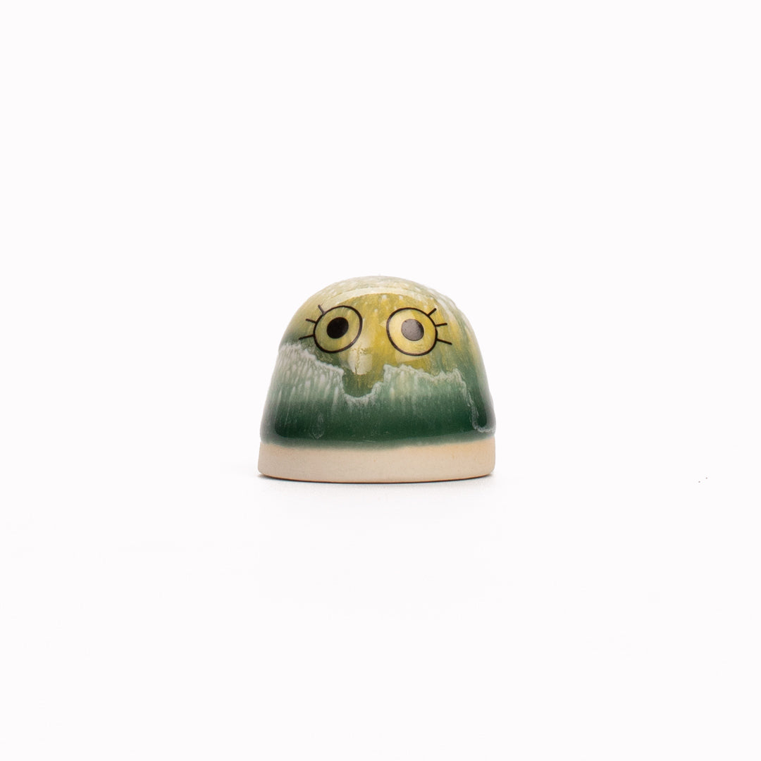 Familia Dot | Ceramic Figurine | Greens