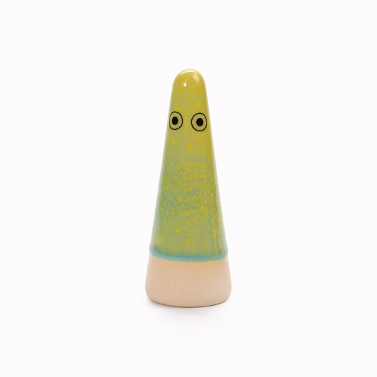Meet the iconic hand glazed, ceramic Ghost - a personality laden decorative object from Studio Arhoj!