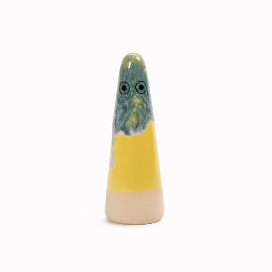 Ghost | Ceramic Figurine | Green Hues