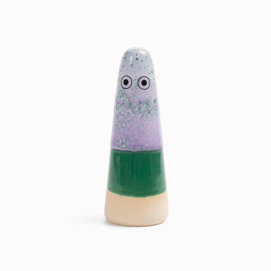 Ghost | Ceramic Figurine | Green Hues