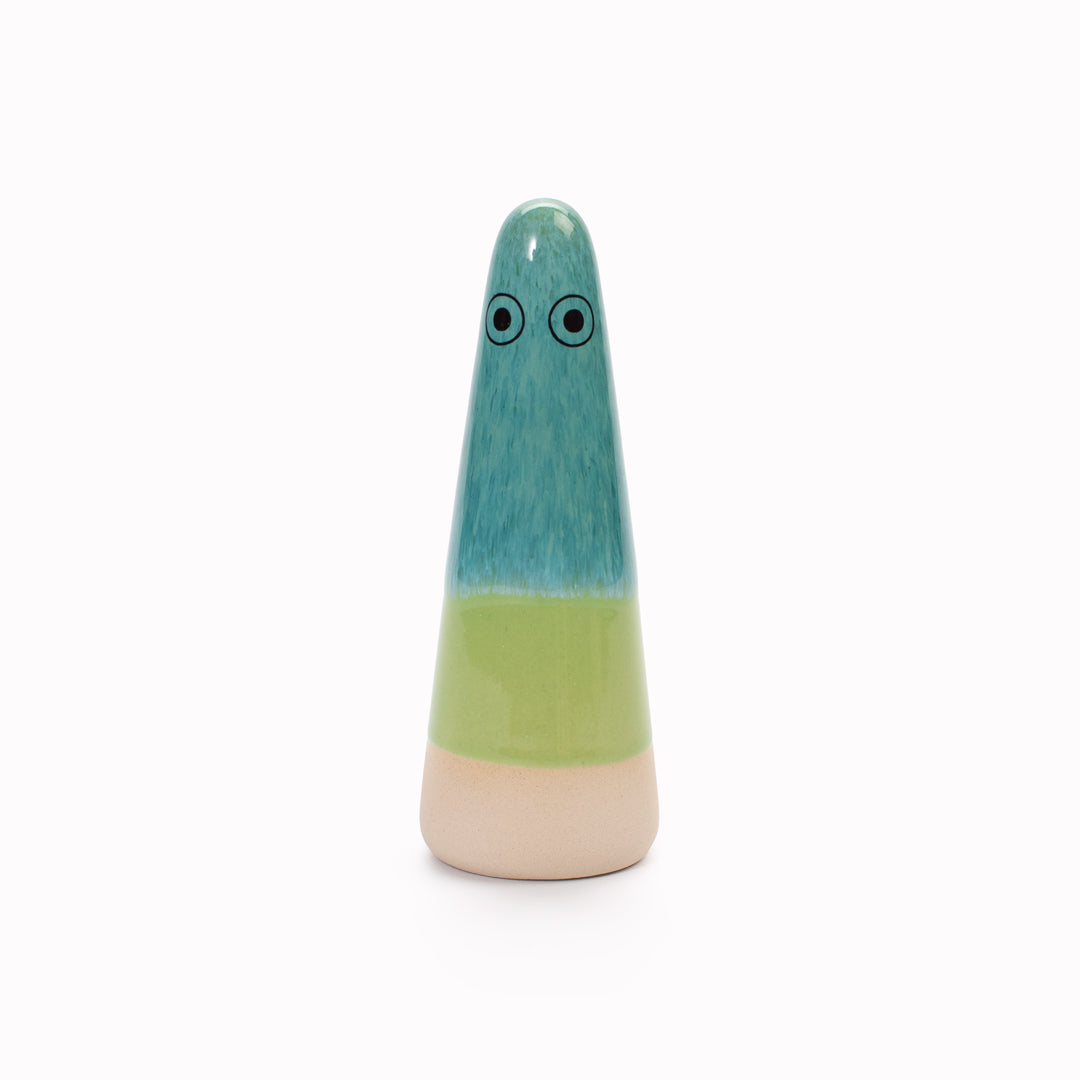 Meet the iconic hand glazed, ceramic Ghost - a personality laden decorative object from Studio Arhoj!