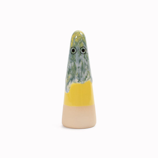 Ghost | Ceramic Figurine | Green Hues
