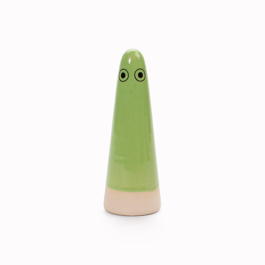 Meet the iconic hand glazed, ceramic Ghost - a personality laden decorative object from Studio Arhoj!