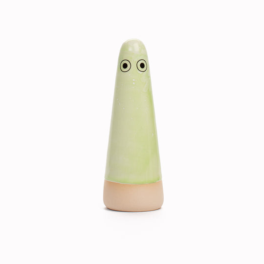 Ghost | Ceramic Figurine | Green Hues